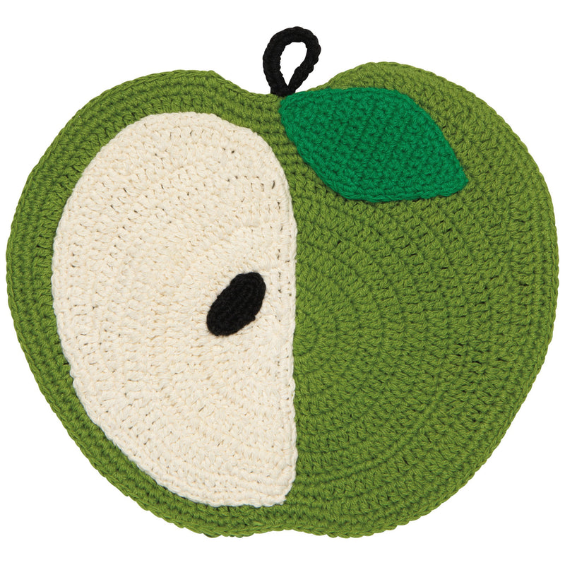 Jubilee - Apple a Day Crochet Trivet