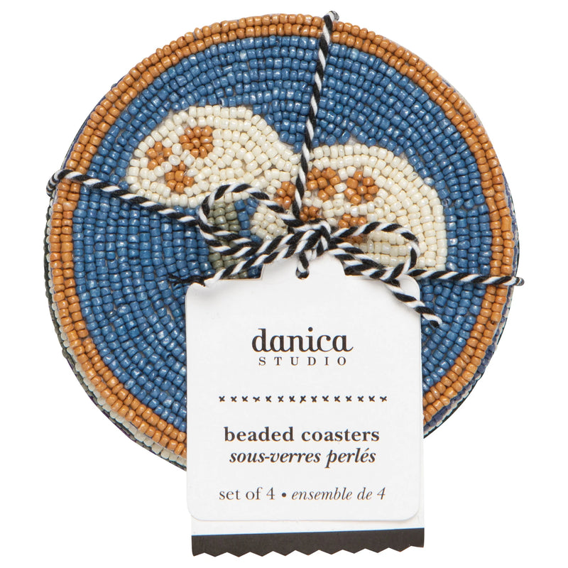 Danica Studio - Coaster Set/4 Beaded Wildgrove