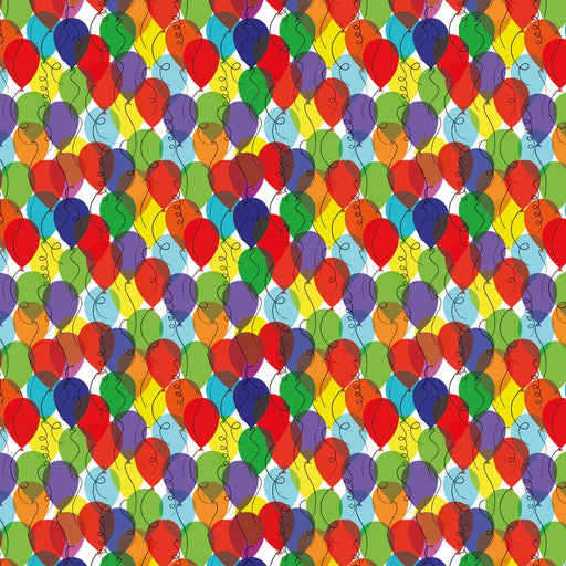 WRAPPING PAPER - REAM: BDAY WRAPPING - BALLONS Toys & Games