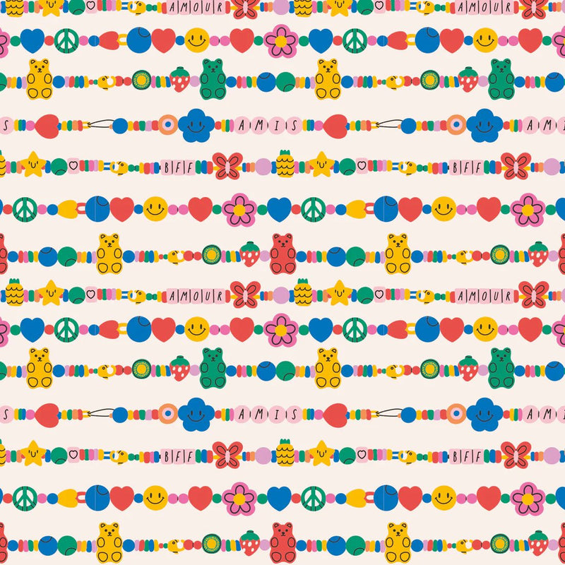 WRAPPING PAPER - REAM: BDAY WRAPPING - BRACELET D'AMITIÉ Toys & Games