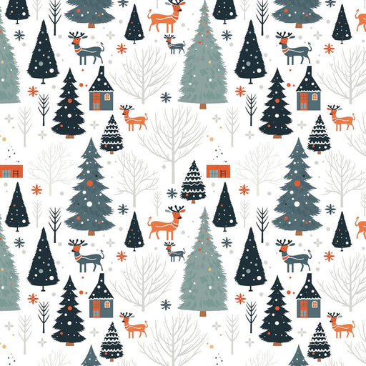 WRAPPING PAPER - REAM: XMAS WRAPPING - ALPINE Toys & Games