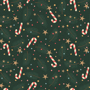 WRAPPING PAPER - REAM: XMAS WRAPPING - CANDY CANES Toys & Games