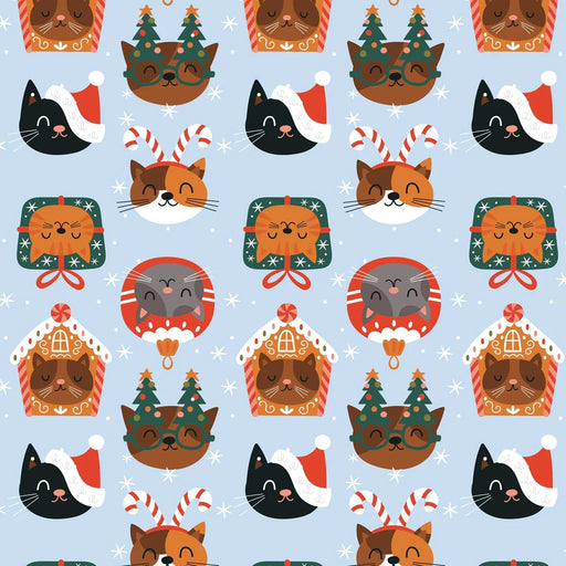 WRAPPING PAPER - REAM: XMAS WRAPPING - CATS Toys & Games