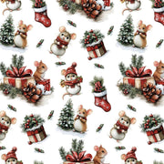 WRAPPING PAPER - REAM: XMAS WRAPPING - TINY FRIENDS Toys & Games
