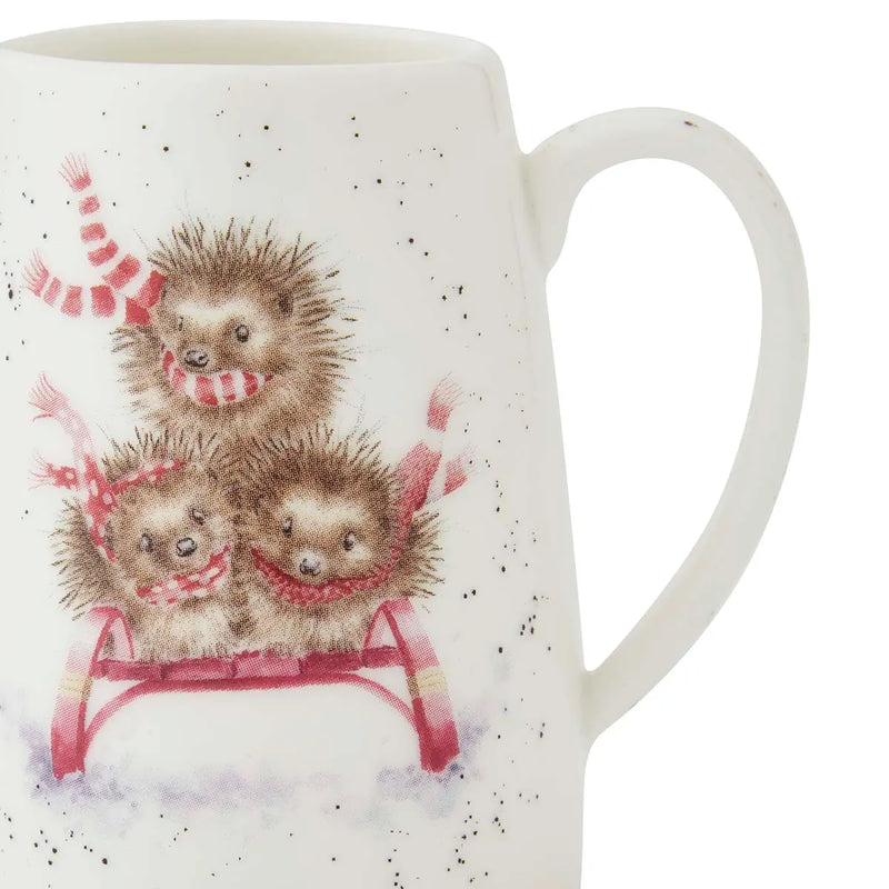 Royal Worcester - WRENDALE POSY JUG (HEDGEHOGS)