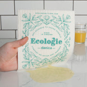Danica - Green Love Swedish Dishcloth - lifestyle
