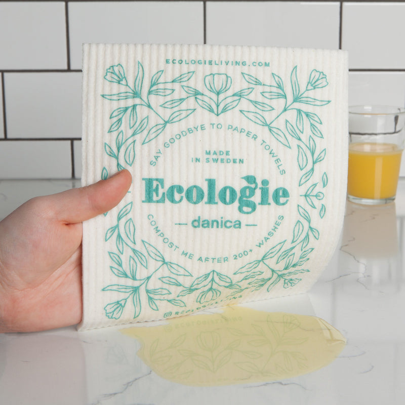 Danica - Green Love Swedish Dishcloth - lifestyle