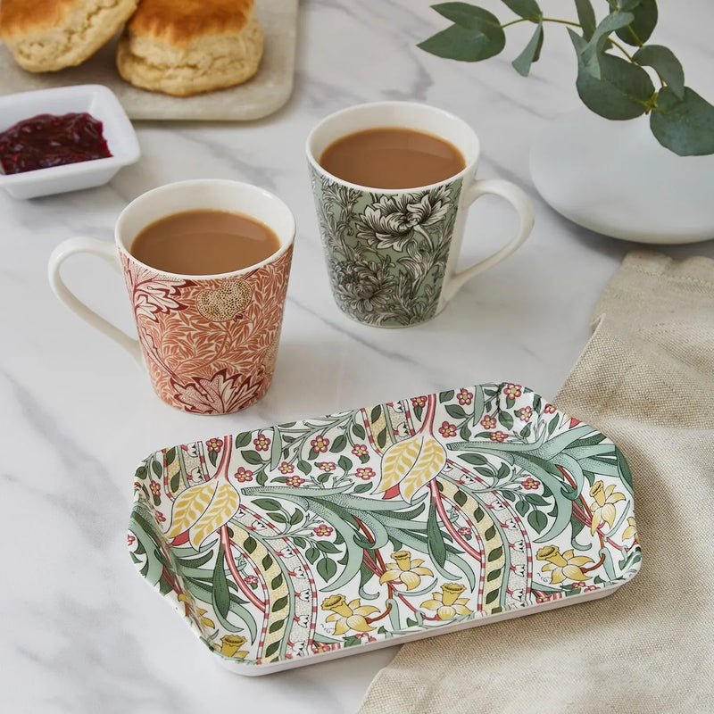 Spode - Morris & Co. - Mug & Tray Set | 6.5 oz