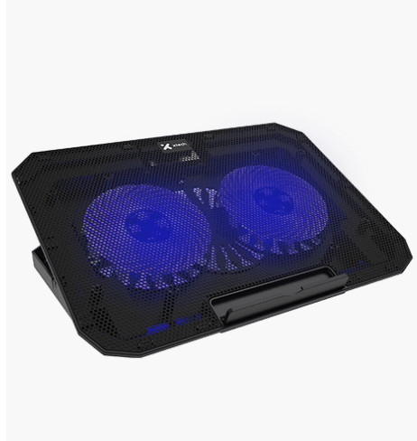 Xtech - Laptop Cooling Pad up to 15.6" with LED Fans - Black - XTA - 156 Electronics