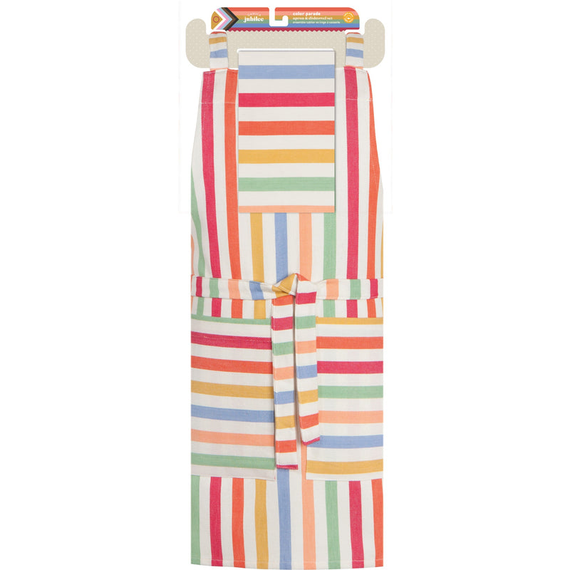 Jubilee - Color Parade Pride Apron & Dishtowel Set