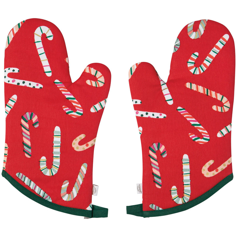 Jubilee - Merry Mints Christmas Oven Mitts Set of 2