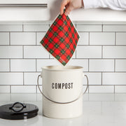 Danica - Tartan Swedish Dishcloth - lifestyle