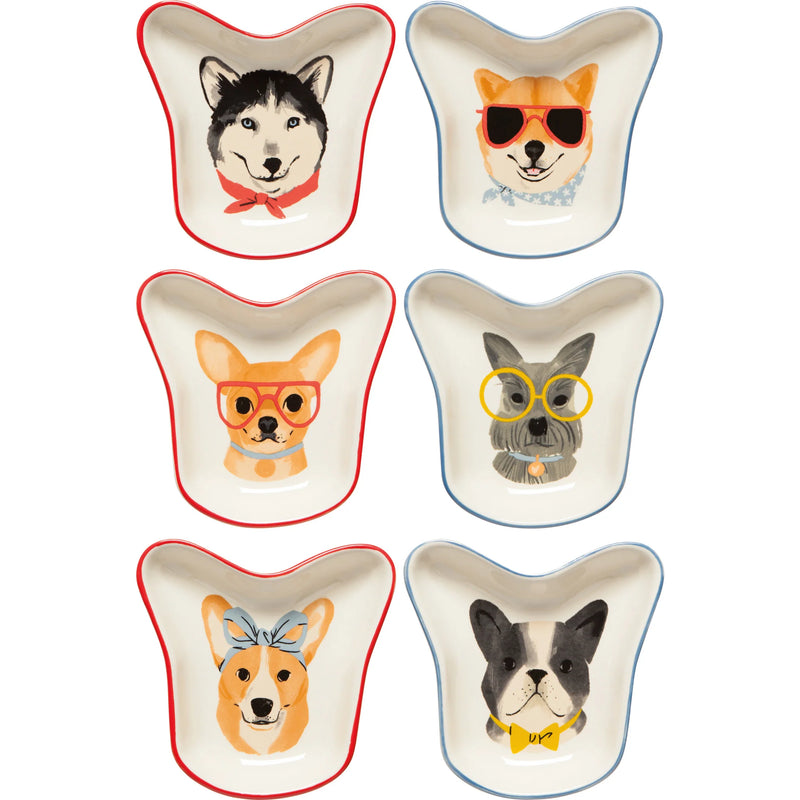 Jubilee - Set/6 Pinch Bowls Uptown Dogs
