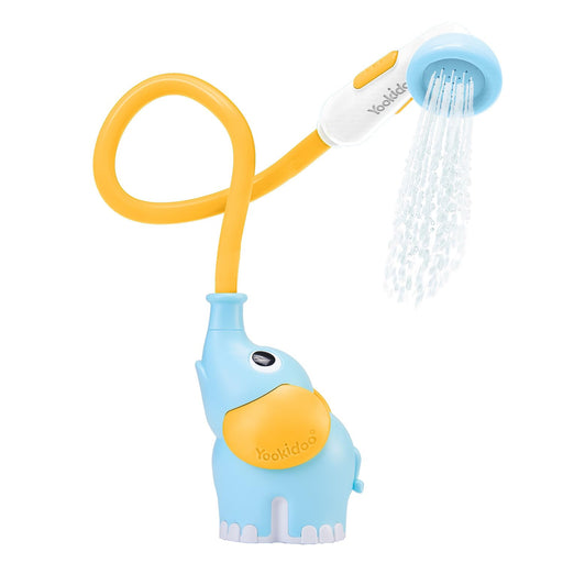 Yookidoo - Elephant Baby Bath Shower Head Games & Toys blue
