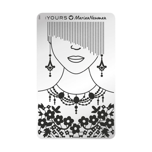 Yours - Loves Marian Mannequin Stamping Plate Beauty & Personal Care