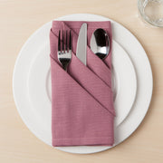 Now Designs - Spectrum Cotton Napkins Mauve Set of 4 - lifestyle
