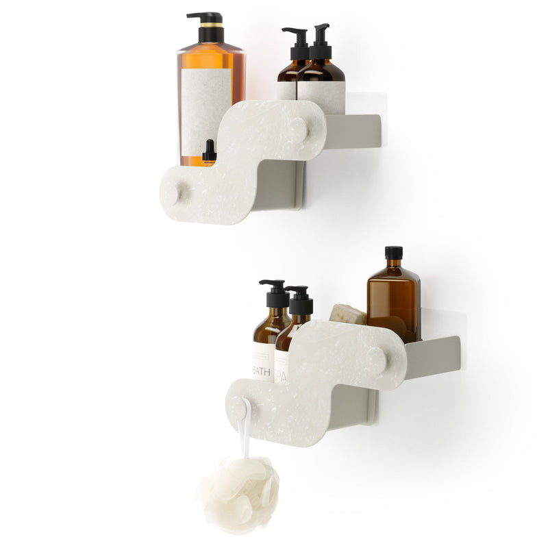 Nami Adhesive Shower Bins - image 13
