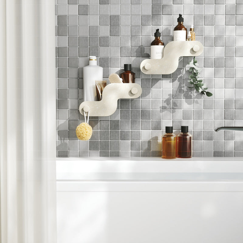 Nami Adhesive Shower Bins - image 9