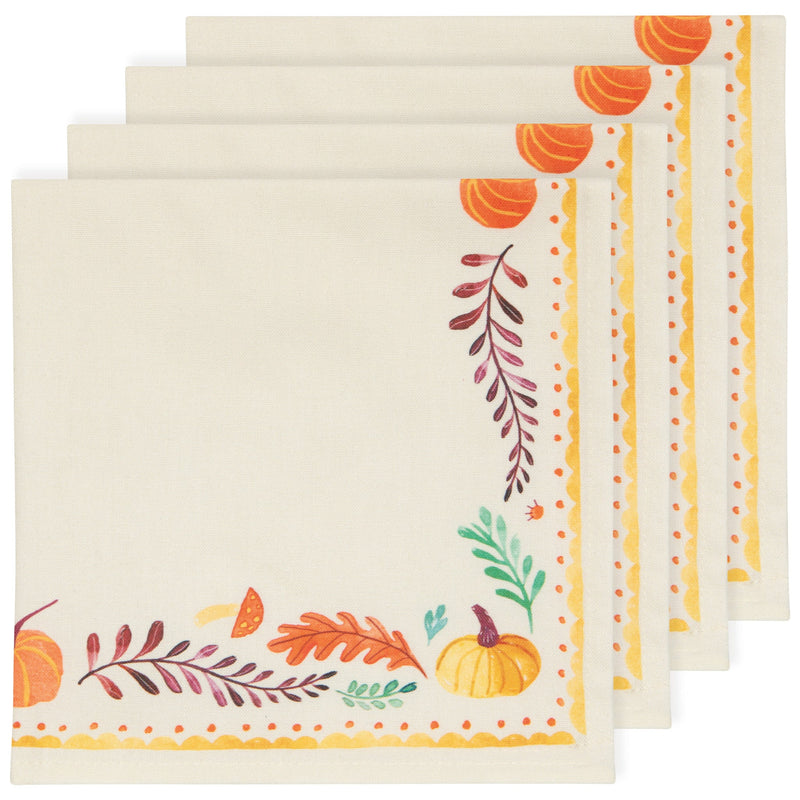 Now Designs - Autumn Plenty Thanksgiving Napkin Set of 4