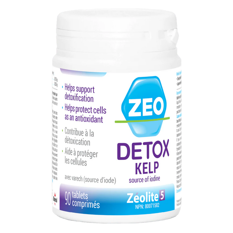 Mineral Medix - Zeo Detox Kelp 90Tabs - Limolin 