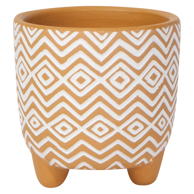 Danica - Saffron Spark Plant Pot Small 3 inch