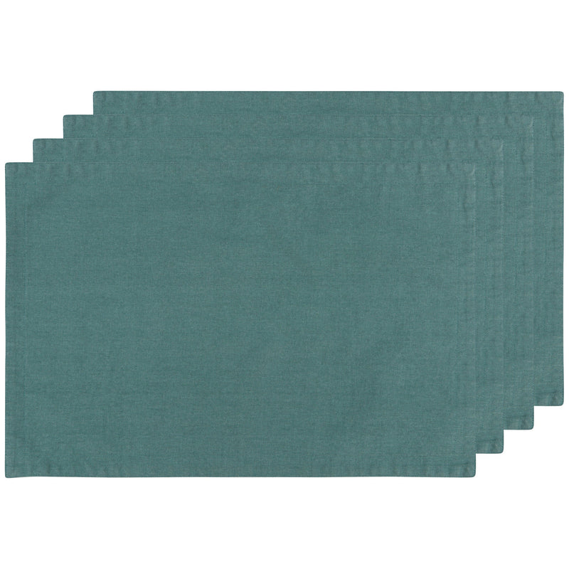 Danica - Lagoon Stonewash Placemats Set of 4