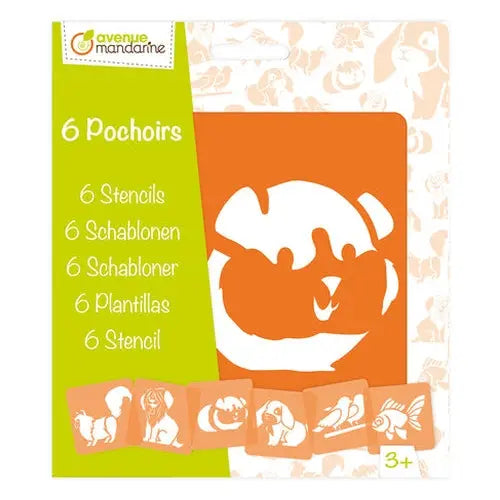 6 Pet Stencils
