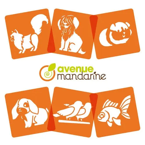 6 Pet Stencils