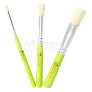 Set of 3 stencil brushes