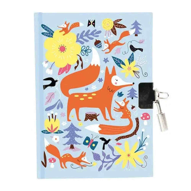 Secret Journal, Foxes (4.3 x 0.8 x 5.5 in)