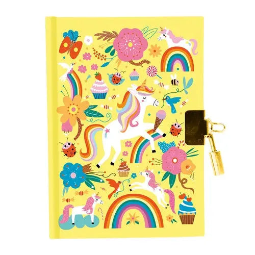 Secret Journal, Unicorns (4.3 x 0.8 x 5.5 in)