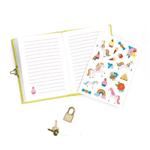 My Mandarine Secret Journal – Unicorns contents