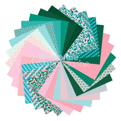 My Mandarine Origami Paper – Scales origami paper detail