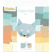Origami Paper  Furs pack of  60 Sheets (7.9 x 7.9 in)