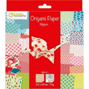Origami Paper Nippon pack of  60 Sheets (7.9 x 7.9 in)