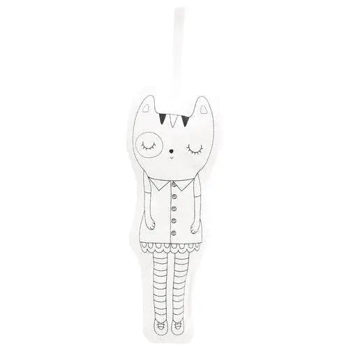 Huguette the Cat kit contents detail