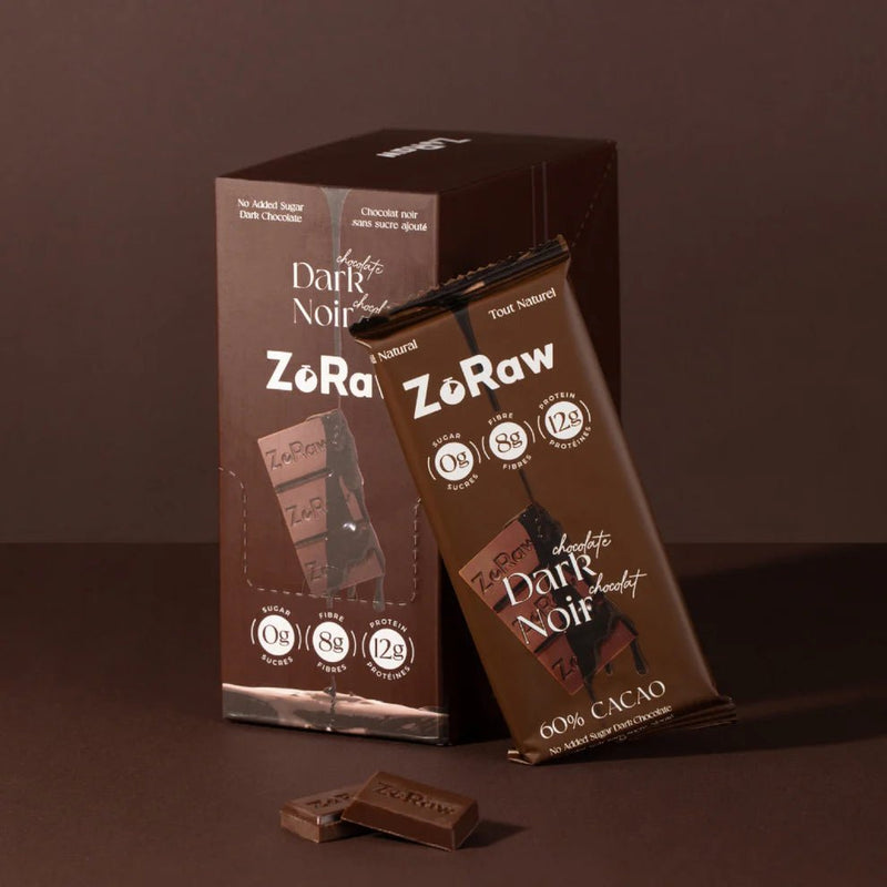 ZoRaw - Dark Choclate Bar 52g Food & Candy