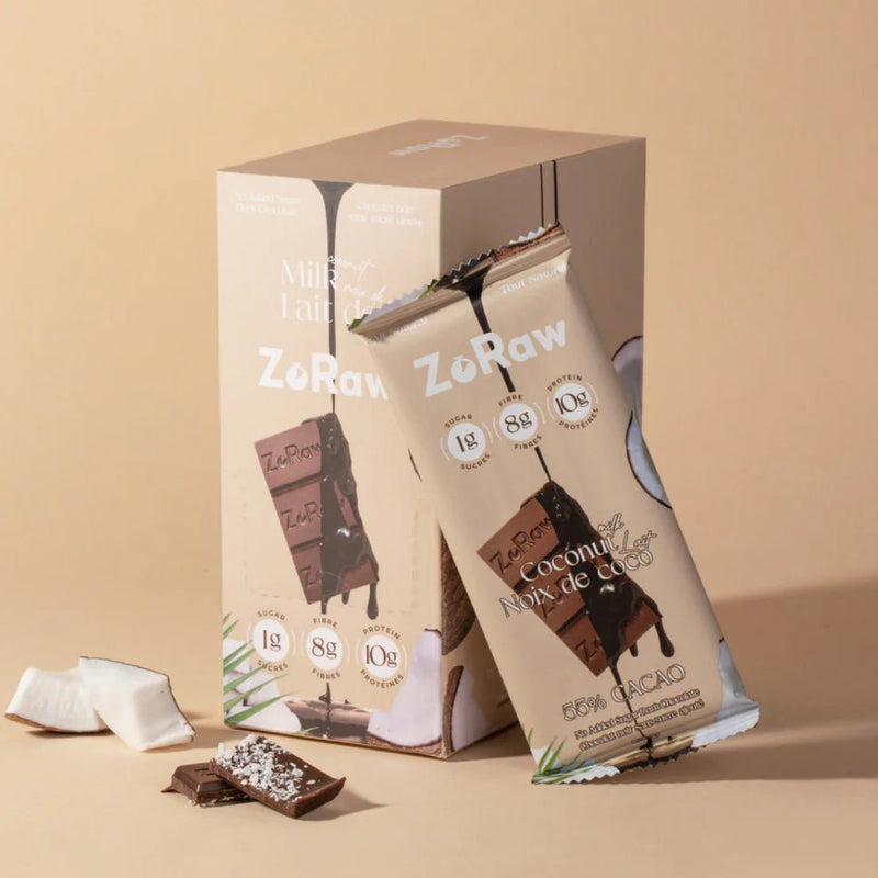 ZoRaw - ZoRaw Coconut Bar 52g Food & Candy