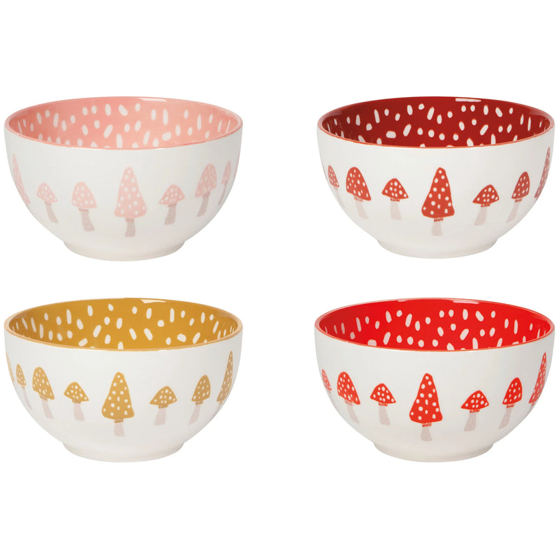 Jubilee - Set/4 Everyday Bowls Toadstool