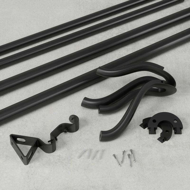 Midnight Blackout Double Curtain Rod - image 4