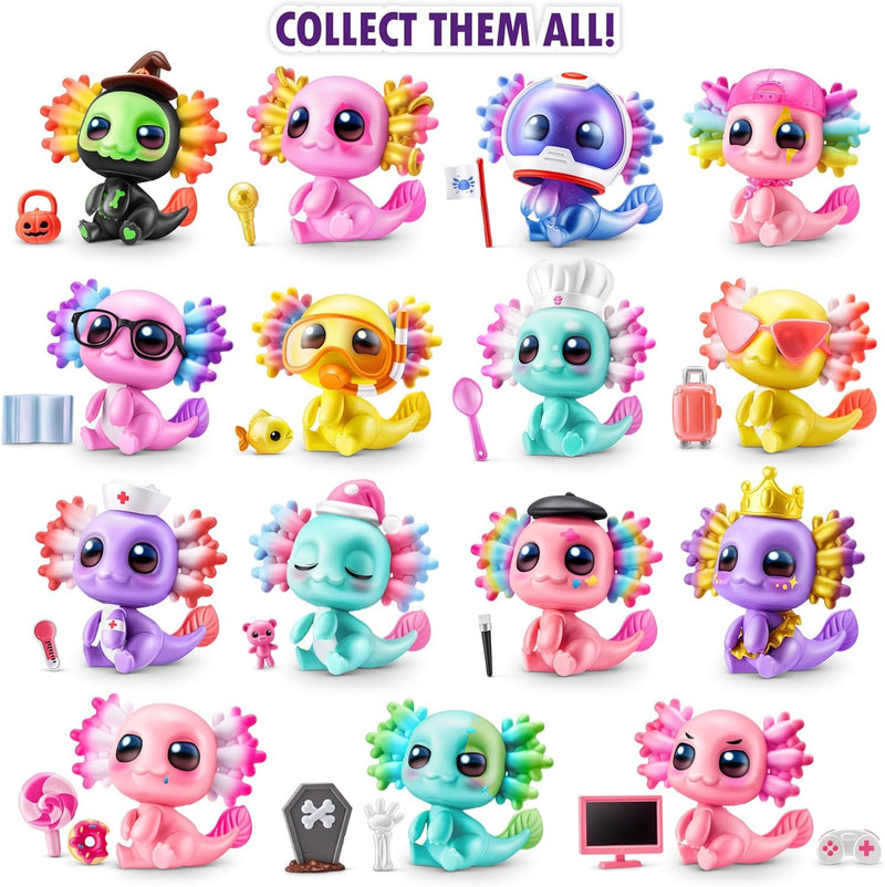 ZURU - 5 SURPRISE - A - LOT - A AXOLOTLS - SERIES 1 Toys & Games