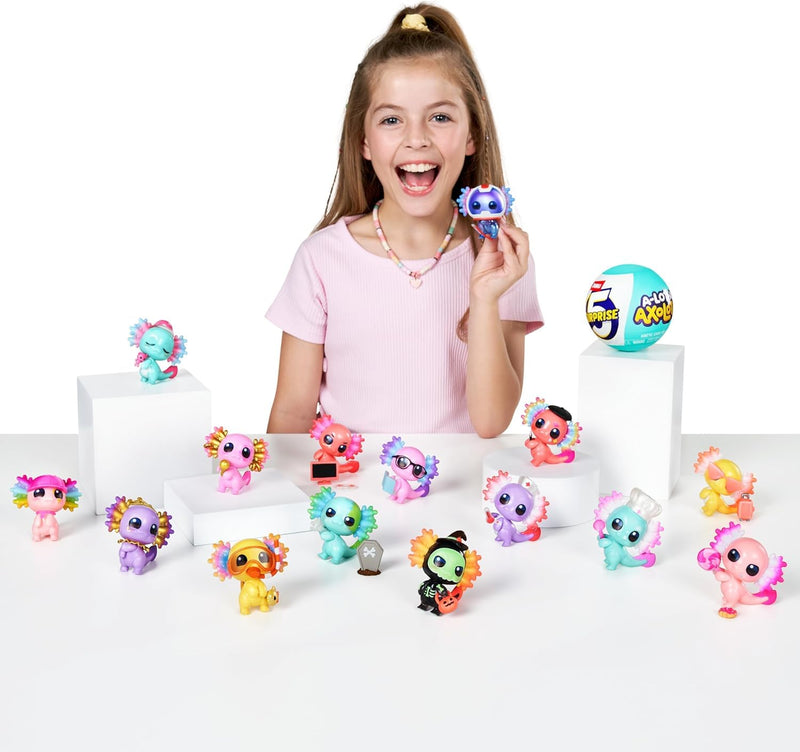 ZURU - 5 SURPRISE - A - LOT - A AXOLOTLS - SERIES 1 Toys & Games