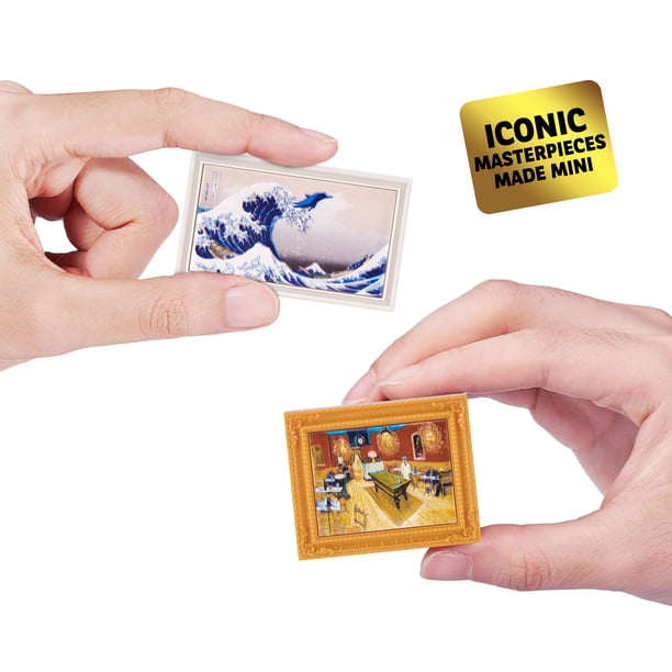 ZURU Mini Brands Create Mini Masterpieces Series 1 surprise capsule; contents vary