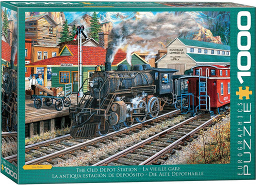 Eurographics - The Old Depot Station by Ken Zylla (1000pc Puzzle)