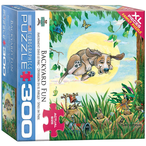 Eurographics - Backyard Fun by Gary Paterson (300 pc - XL Puzzle Pieces) - Limolin 