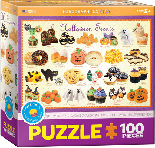 Eurographics - Halloween Treats - Kids Sweets (100pc Puzzle) - Limolin 