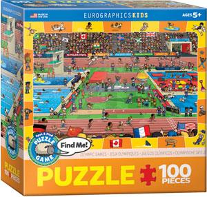 Eurographics - Olympics - Spot & Find (100pc Puzzle) - Limolin 
