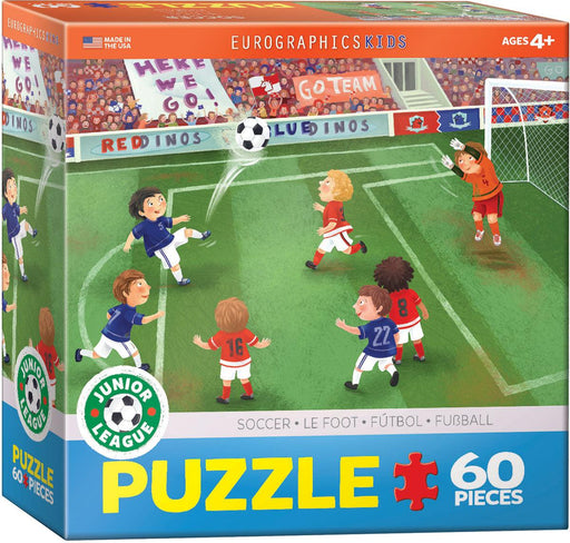 Eurographics - Soccer - Junior League (60pc Puzzle) - Limolin 