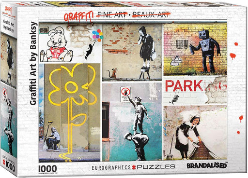 Eurographics - Street Art by Banksy (1000pc Puzzle) - Limolin 