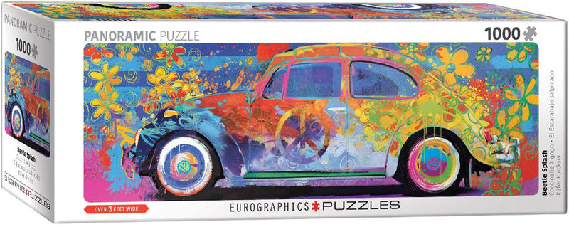Eurographics - Vw Beetle Splash By Parker Greenfield (1000-Piece Puzzle) - Limolin 
